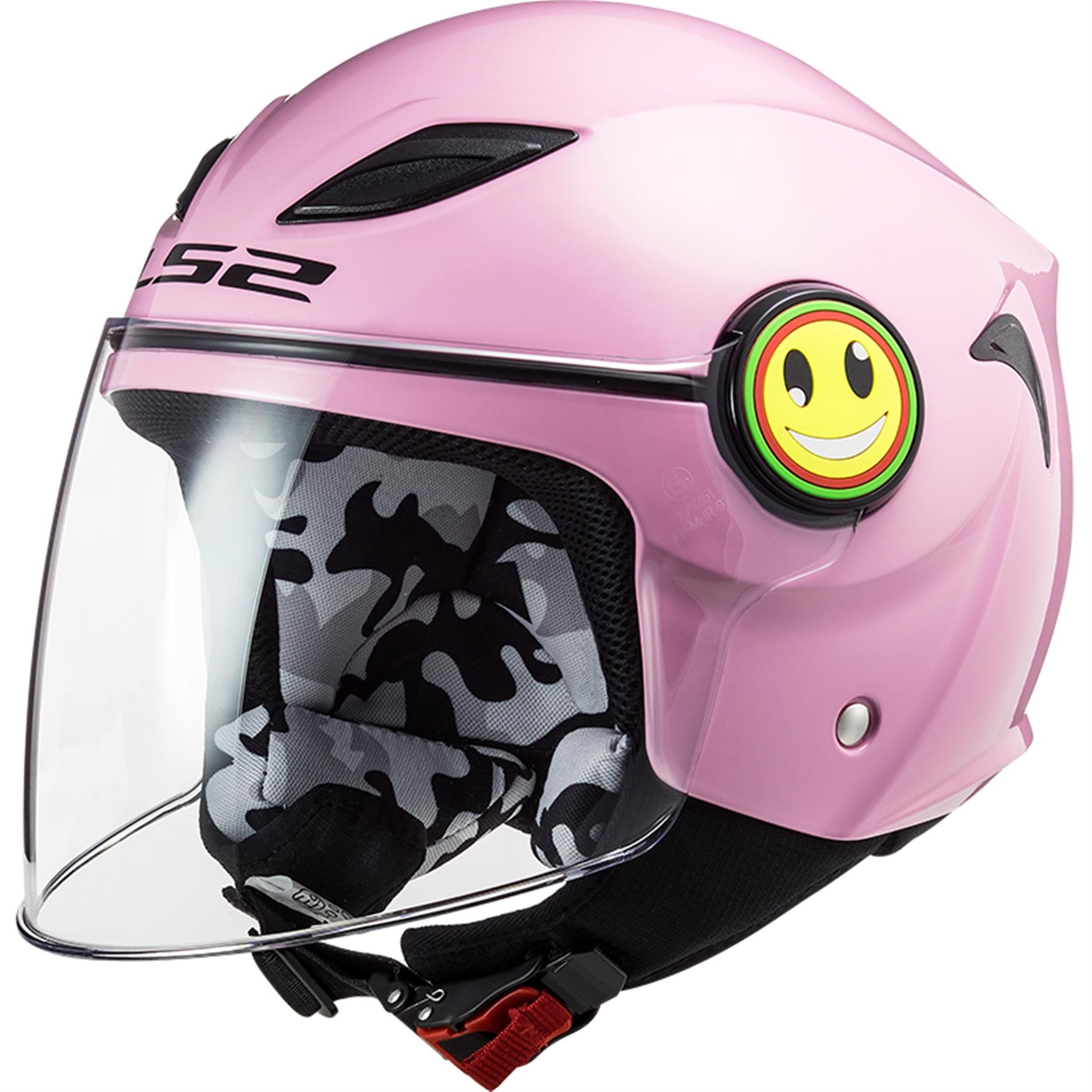 Image of Kinderhelm LS2 Funny Gloss, pink, Gr. M, 49-50cm Jethelm Jethelm