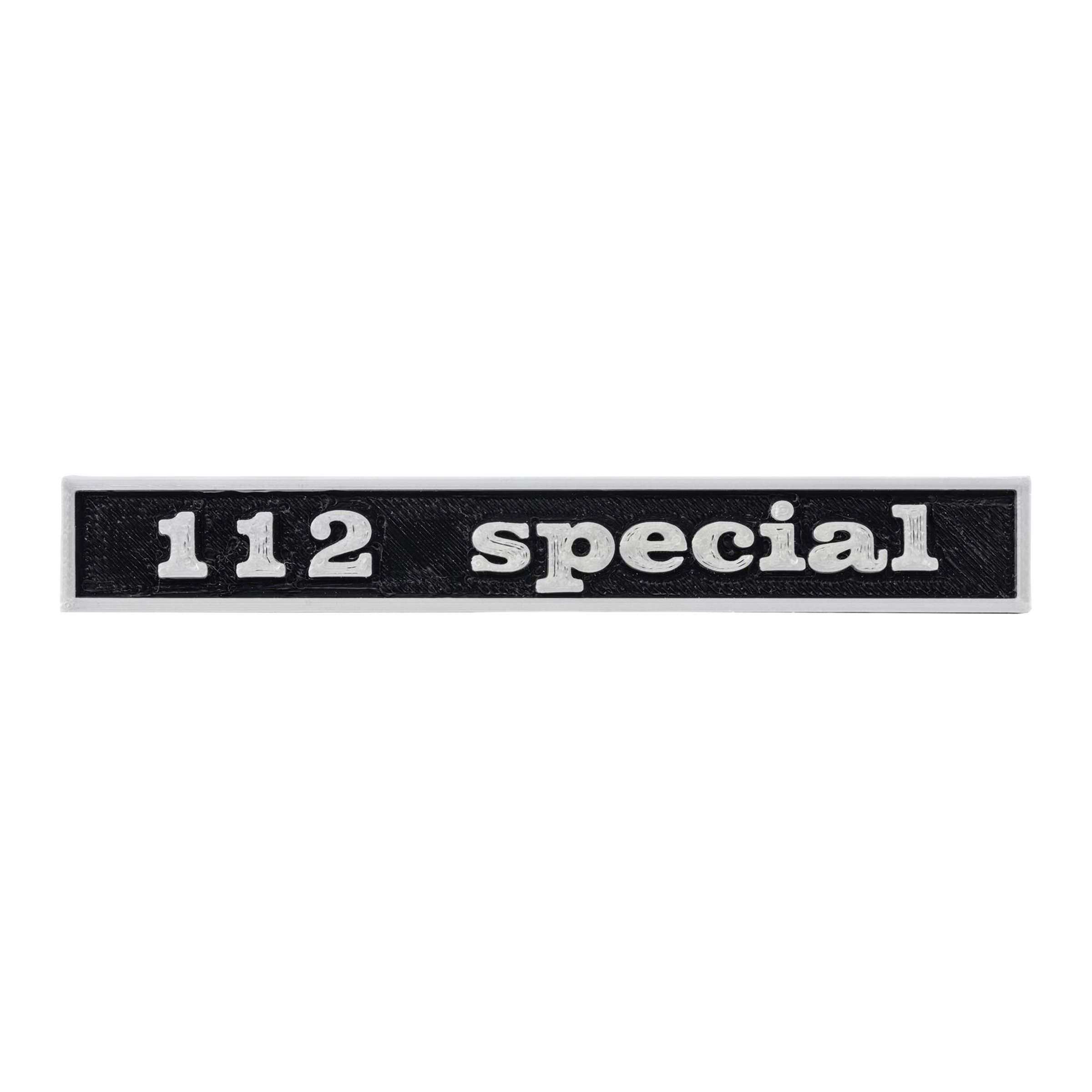 Image of Schriftzug V.TEC "112 special" Heck hinten für Vespa 50 Special , V5B1T 38640 -> V5B3T für Vespa 50 Special , V5B1T 38640 -> V5B3T