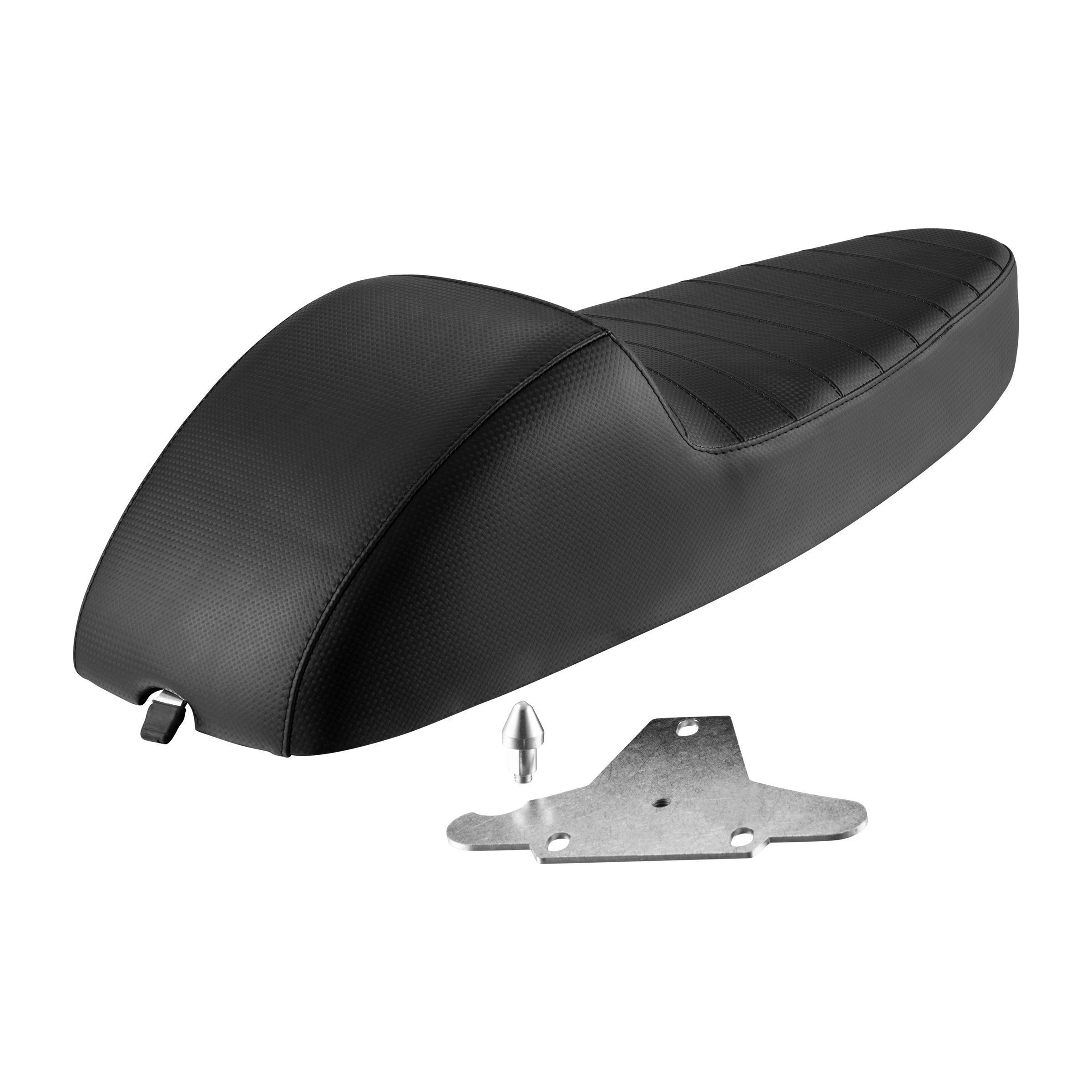 Image of Sportsitzbank NISA Corsa Evolution schwarz / genarbt für Vespa 125 VNA-TS/150 VBA-T4/PX80-200/PE/Lusso/'98/MY für Vespa 125 VNA-TS/150 VBA-T4/PX80-200/PE/Lusso/'98/MY