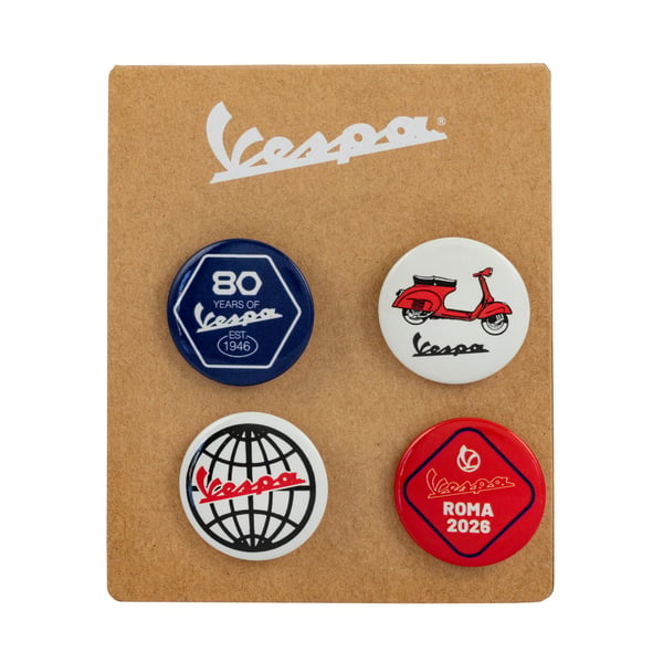 Image of Pin Set PIAGGIO Vespa 80 Years