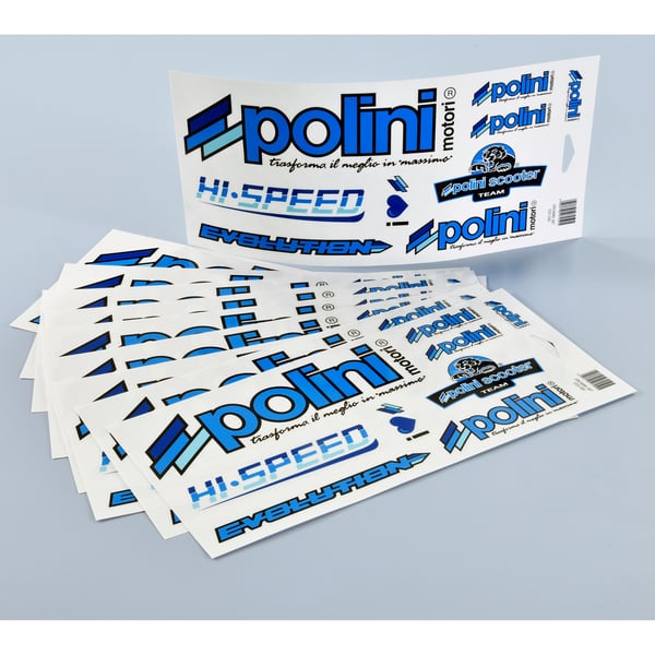 Image of Aufkleberset POLINI Logos