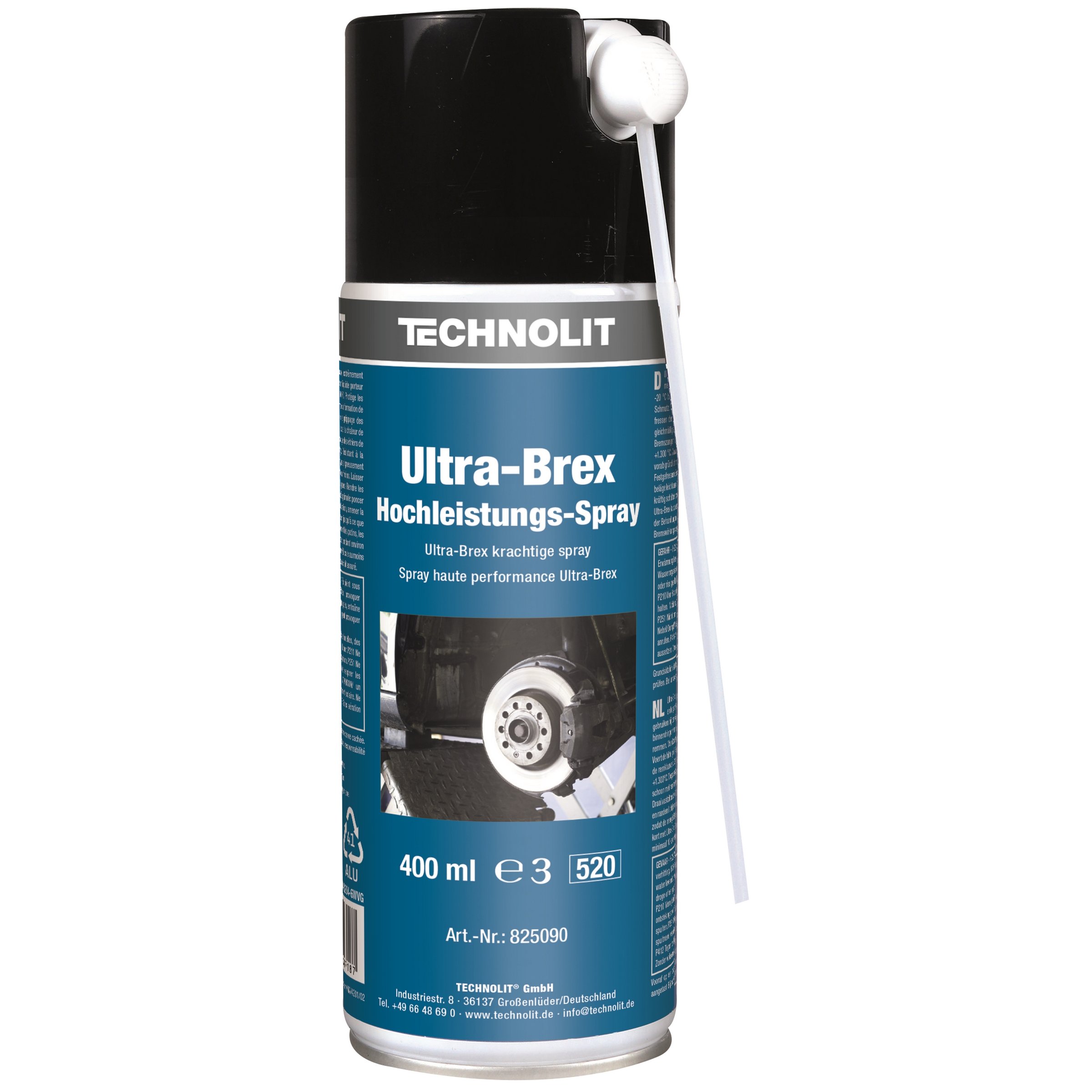 Image of Ultra Brex Hochleistungsspray TECHNOLIT für Scheibenbremsen für Scheibenbremsen