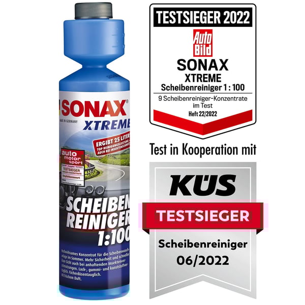 Image of Scheibenreiniger SONAX XTREME Konzentrat 1:100, ergibt 25 Liter