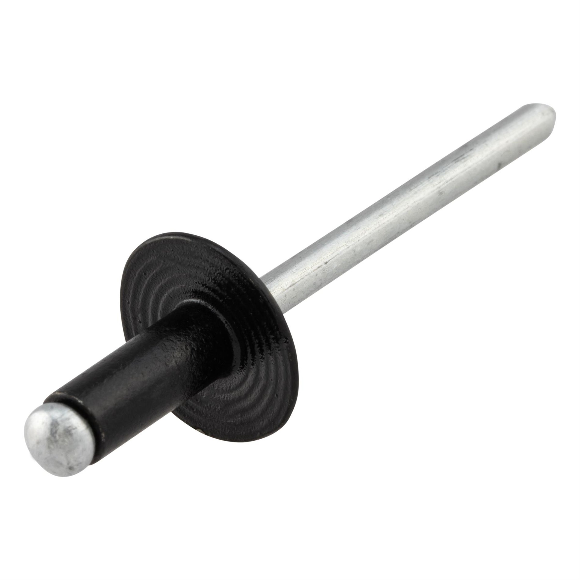 Image of Niete Spritzlappen 4,8x12 mm, Ø Kopf 13,5mm, Nummernschildhalter, PIAGGIO für Vespa GTS/GTS Super/GTV/GT 60/GT/GT L 125-300ccm für Vespa GTS/GTS Super/GTV/GT 60/GT/GT L 125-300ccm