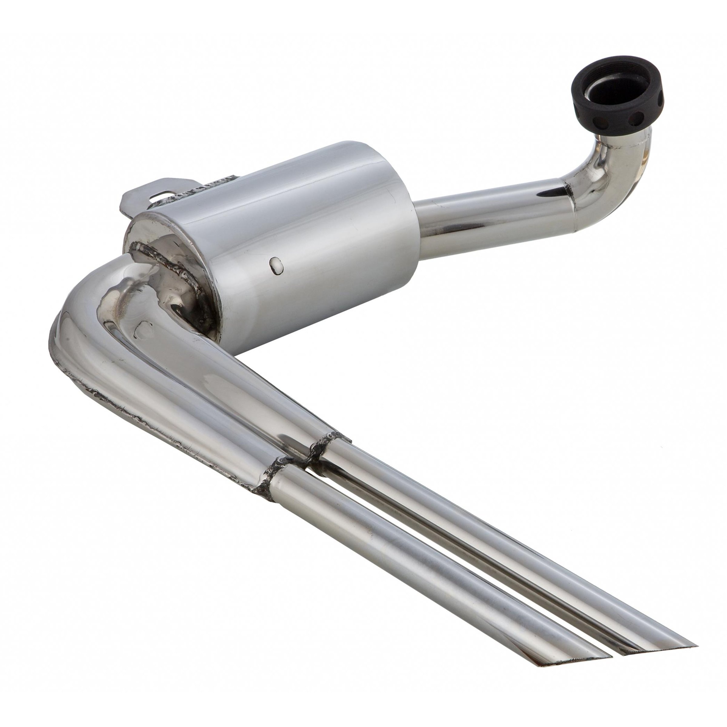 Image of Rennauspuff "Replika Sport", Material: Edelstahl poliert für Vespa 150 GS VS2-5T für Vespa 150 GS VS2-5T