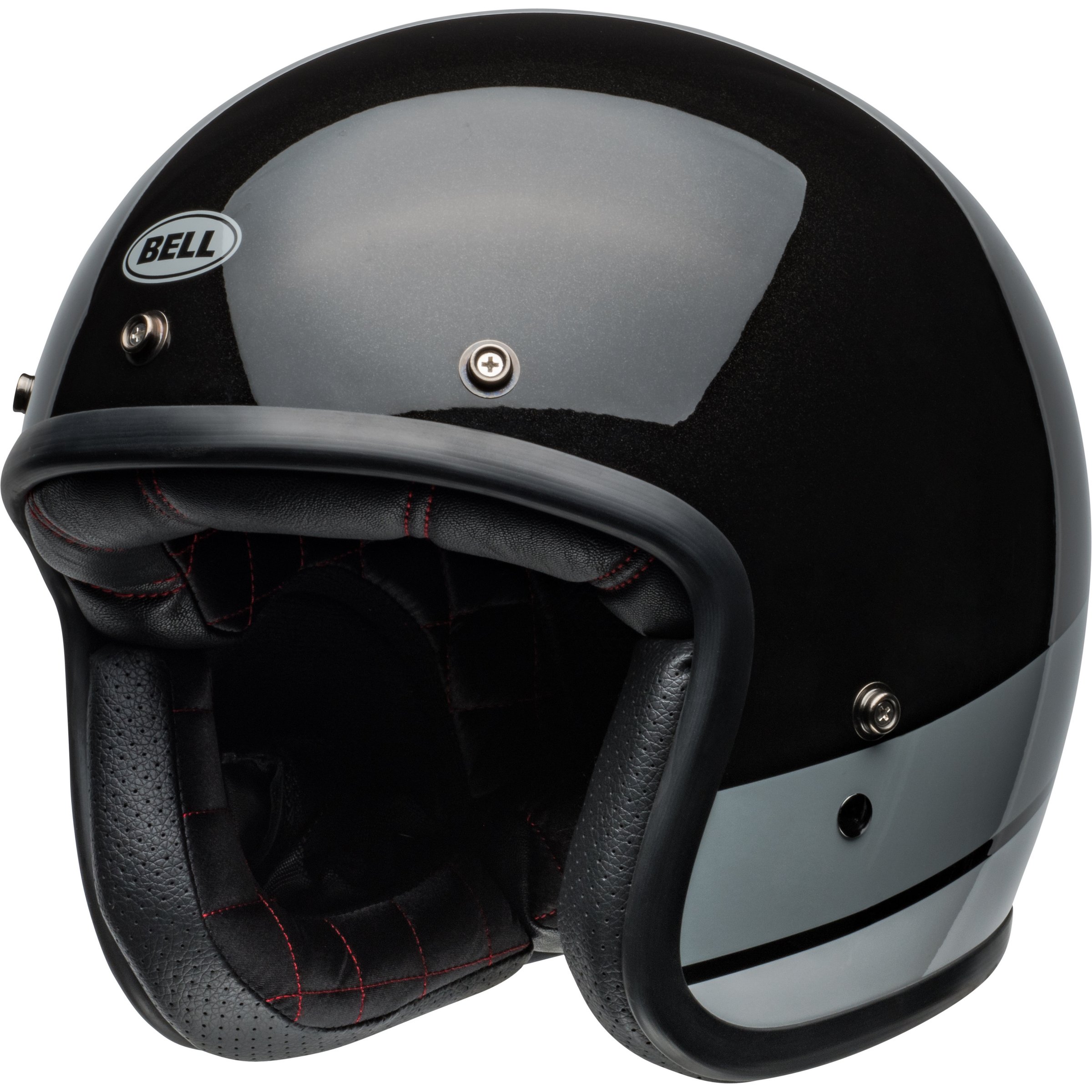 Image of Helm BELL Custom 500 Apex, schwarz/grau, Gr. XL, 61-62cm Jethelm Jethelm