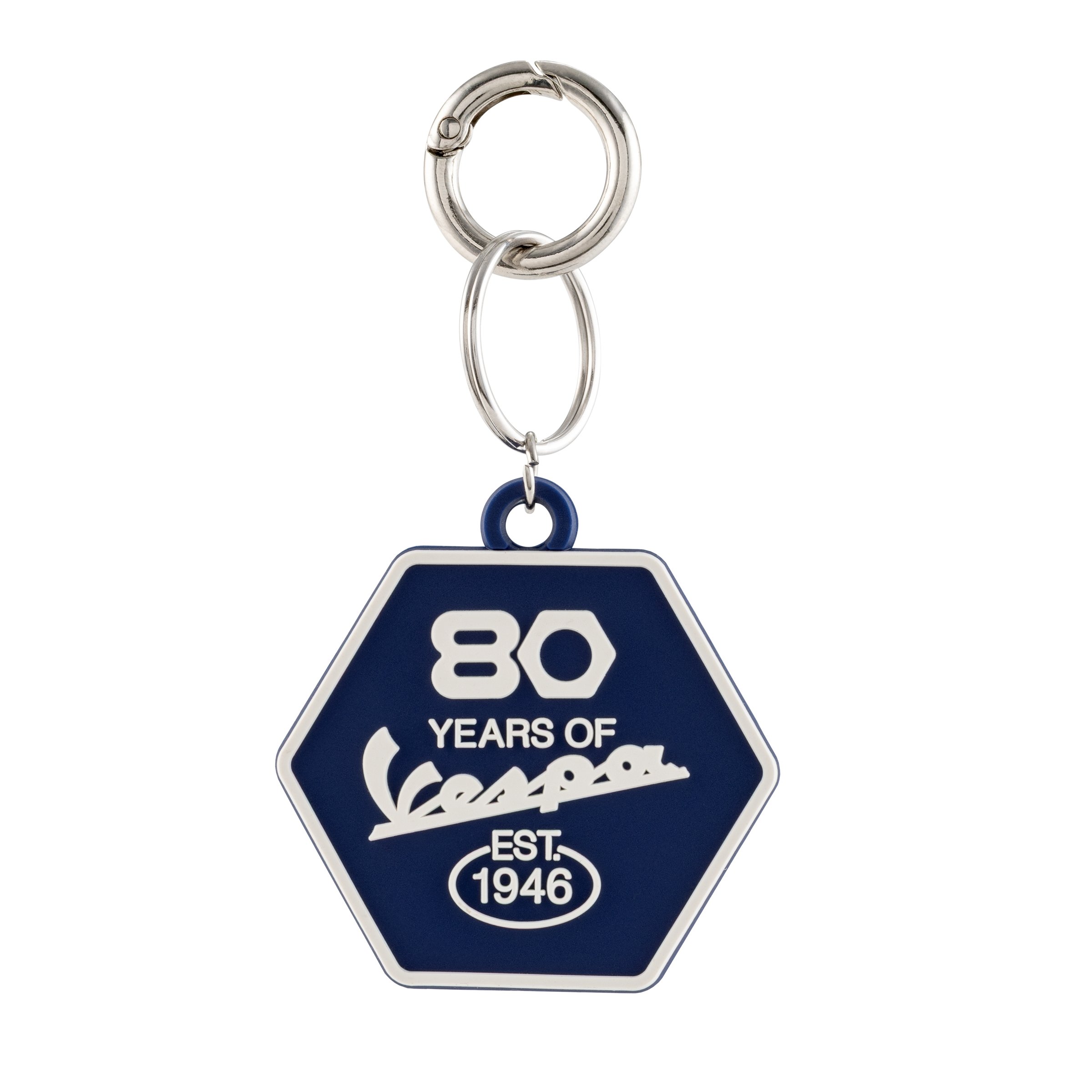 Image of Schlüsselanhänger PIAGGIO Vespa 80 Jahre blau