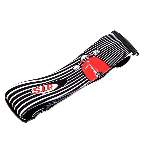 Image of Brillenband SIP "Feeling Good", schwarz/rot