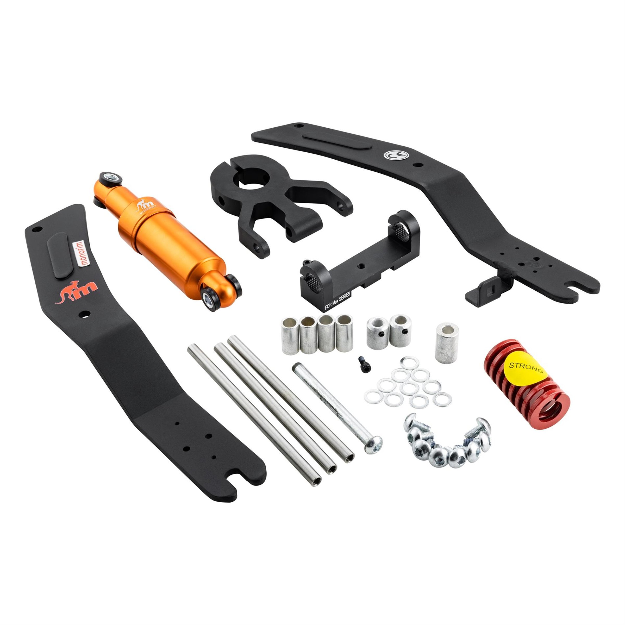 Image of Erweiterungskit Stoßdämpfer MX V4 MONORIM für E-Scooter Vorderrad DMX Upgrade DUAL Suspension für SEGWAY Max G30 D/E/P/G30 D II/E II/G30 LD/LE für SEGWAY Max G30 D/E/P/G30 D II/E II/G30 LD/LE