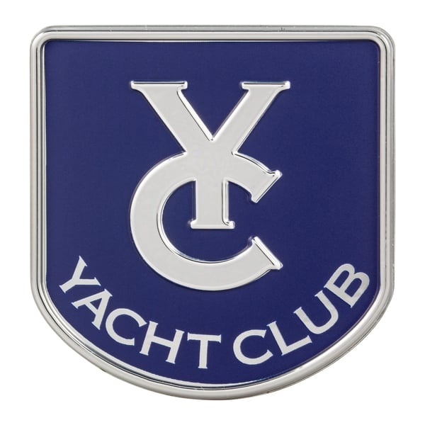 Image of Schriftzug "Yacht Club" Gepäckfach 2H002765 für Vespa GTS Super/Primavera 50-300ccm Yacht Club ('18)