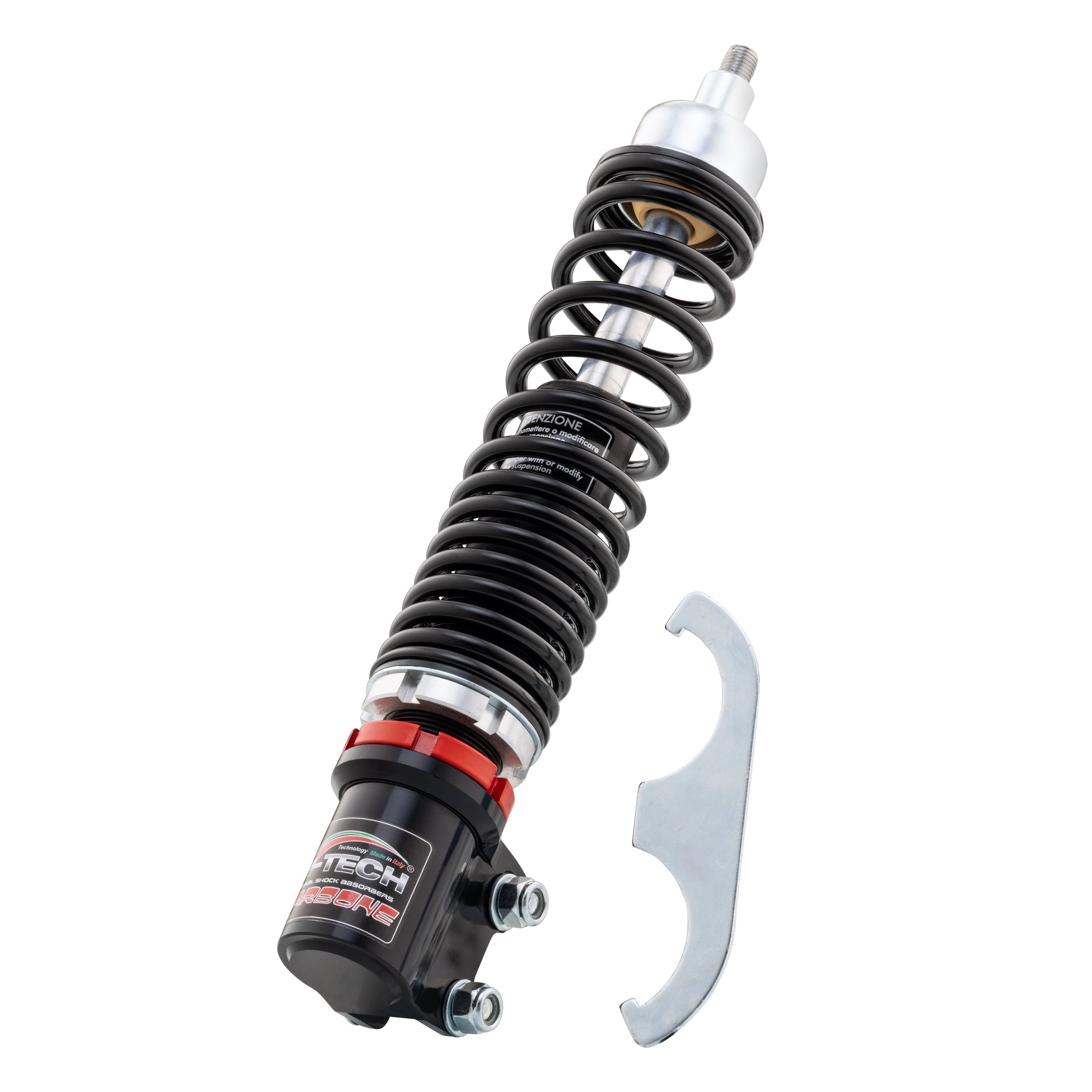 Image of Stoßdämpfer CARBONE HiTech 6022.003/9N vorne für Vespa GTS/GTS Super /GTV/GT60/GT/GT L 125-300ccm ('03-'13/'17-`22) für Vespa GTS/GTS Super /GTV/GT60/GT/GT L 125-300ccm ('03-'13/'17-`22)