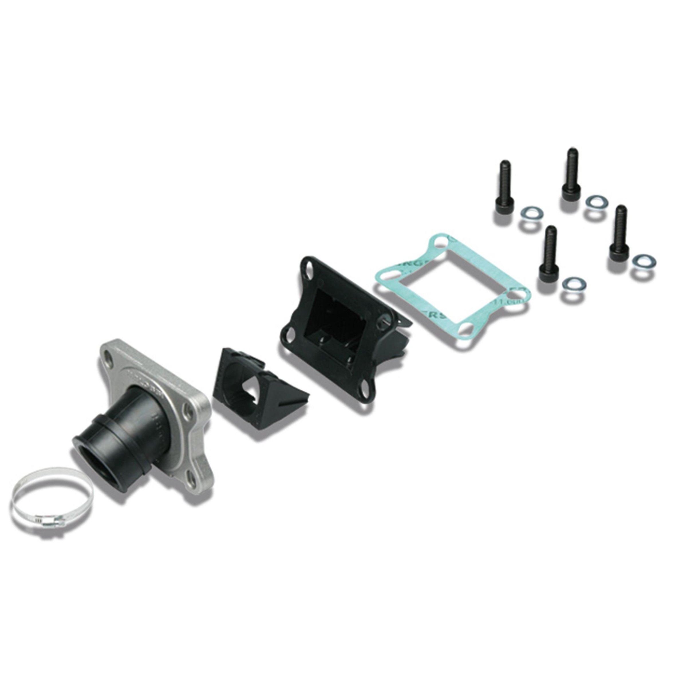 Image of Verbindungsstück MALOSSI MHR X360 für Vespa 125 VNB-TS/150 VBA-Super/Rally/PX125-200/PE/Lusso/T5/Cosa für Vespa 125 VNB-TS/150 VBA-Super/Rally/PX125-200/PE/Lusso/T5/Cosa