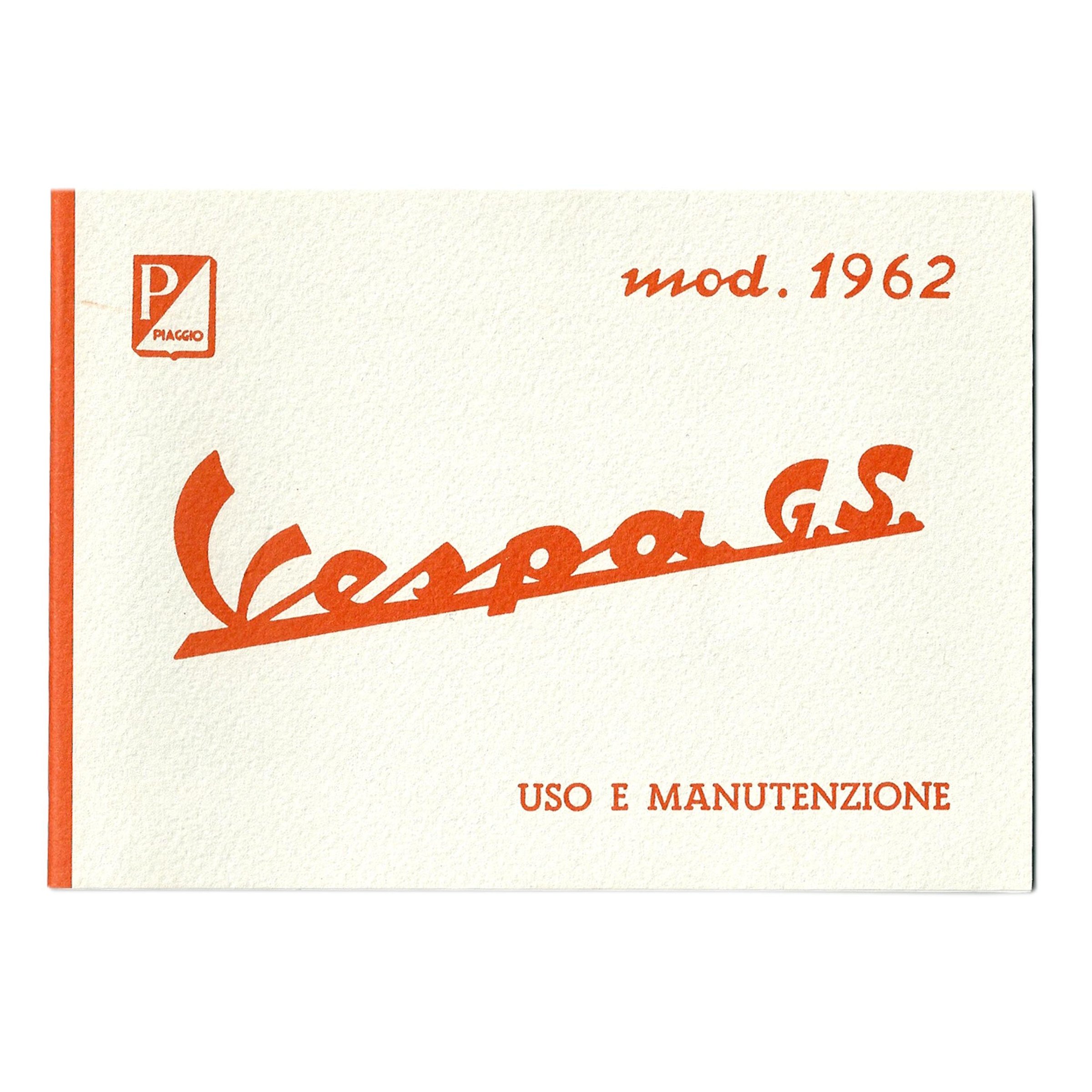 Image of Bedienungsanleitung für Vespa 160 GS, VSB CLD Libri 1962 für Vespa 160 GS/VSB für Vespa 160 GS/VSB