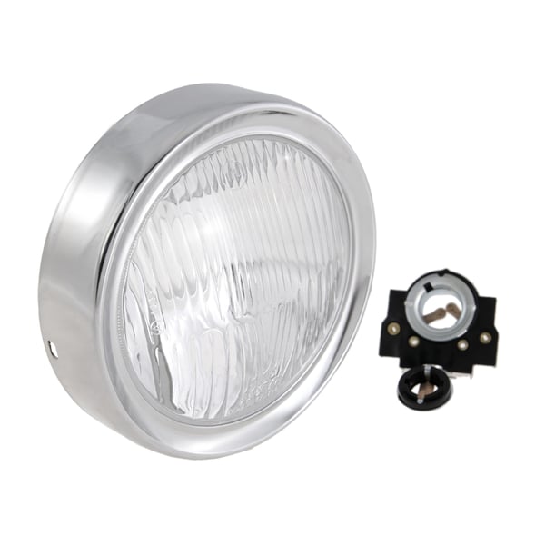 Image of Scheinwerfer ELMA rund Ø 130 mm für Vespa 125 GTR/TS/150 SprintV/180-200 Rally