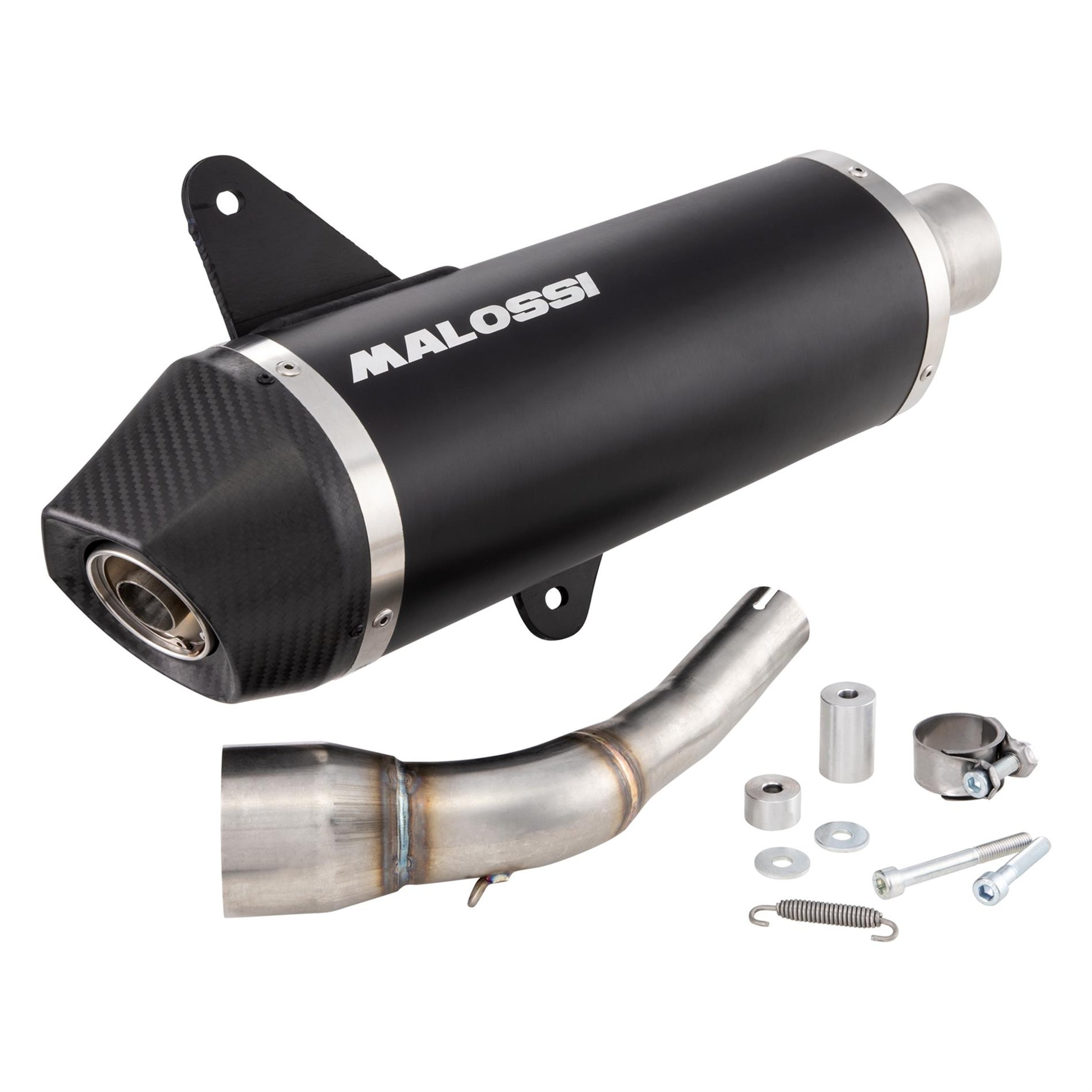 Image of Rennauspuff MALOSSI RX Black Edition 3218016.K0 für Vespa GTS/GTS Super/GTV 300ccm (`16-`20) für Vespa GTS/GTS Super/GTV 300ccm (`16-`20)