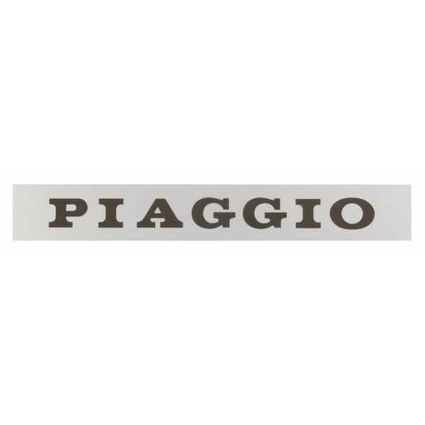 Image of Schriftzug "PIAGGIO" Sitzbank 181236 - 197959 für Vespa P80-150X/PX80-200E/Lusso 1°/P150S/P200E