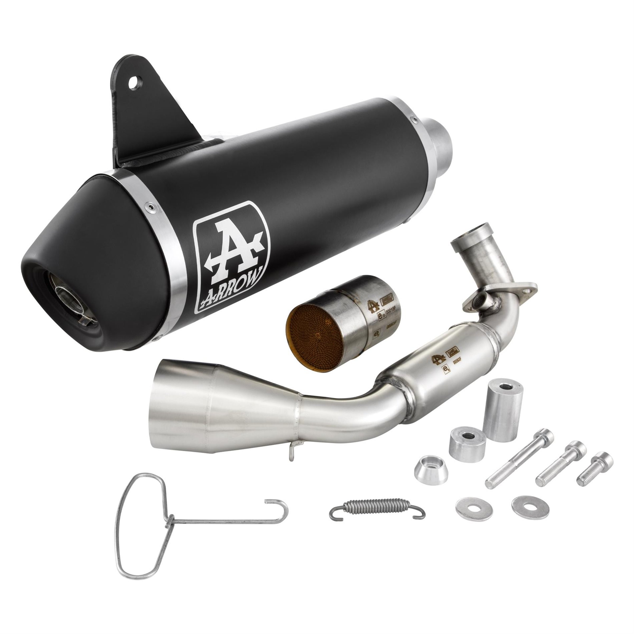 Image of Rennauspuff ARROW Urban mit Katalysator für Vespa GTS/GTS Super/GTV 300ccm HPE (`20-) 300ccm 4T LC für Vespa GTS/GTS Super/GTV 300ccm HPE (`20-) 300ccm 4T LC