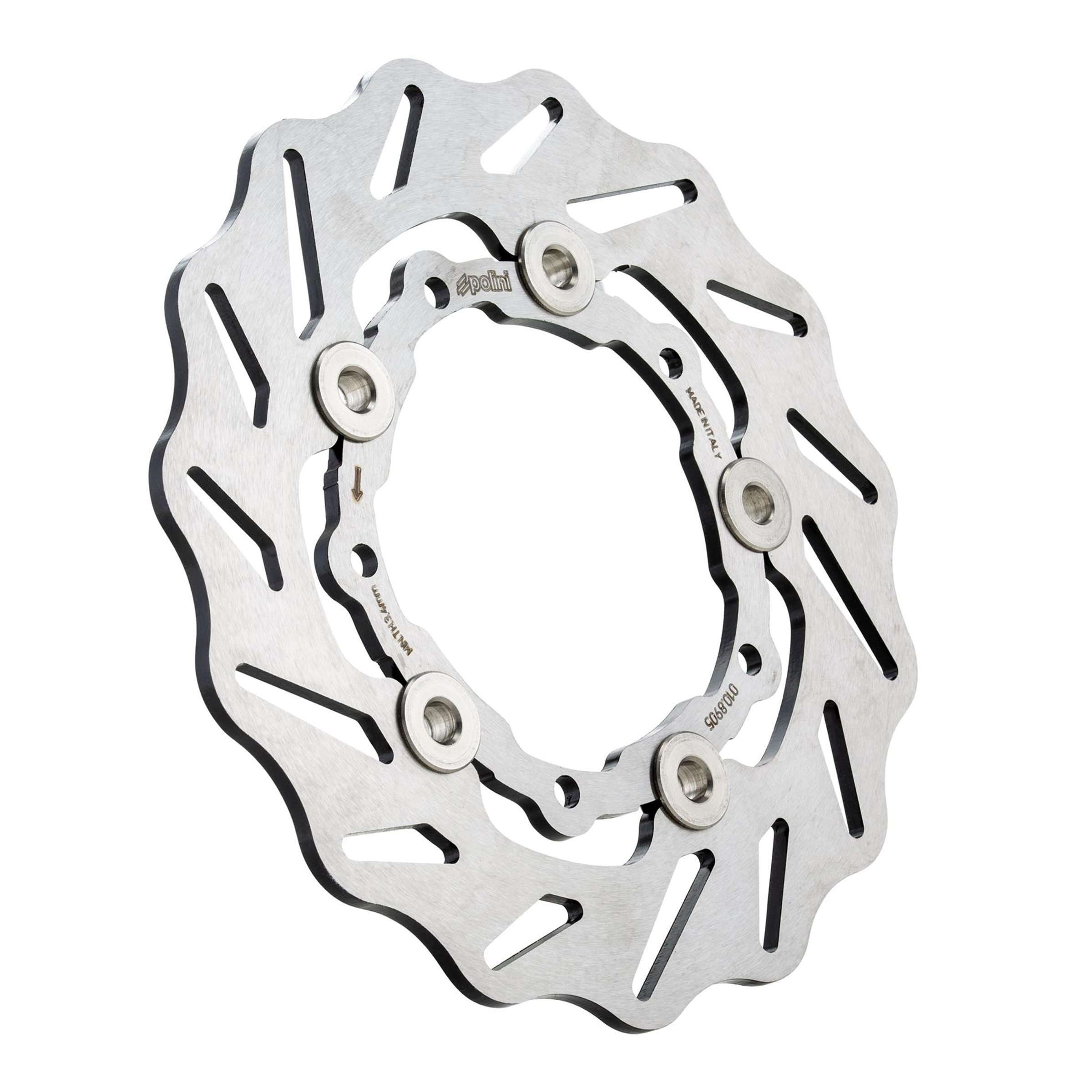 Image of Bremsscheibe POLINI Road vorne 175.0006 für Vespa PX 125-200 E '98/MY/'11/ET2/ET4/LX/LXV/S/Primavera/Sprint 50-150ccm/LML Star 125-200 2T/4T für Vespa PX 125-200 E '98/MY/'11/ET2/ET4/LX/LXV/S/Primavera/Sprint 50-150ccm/LML Star 125-200 2T/4T