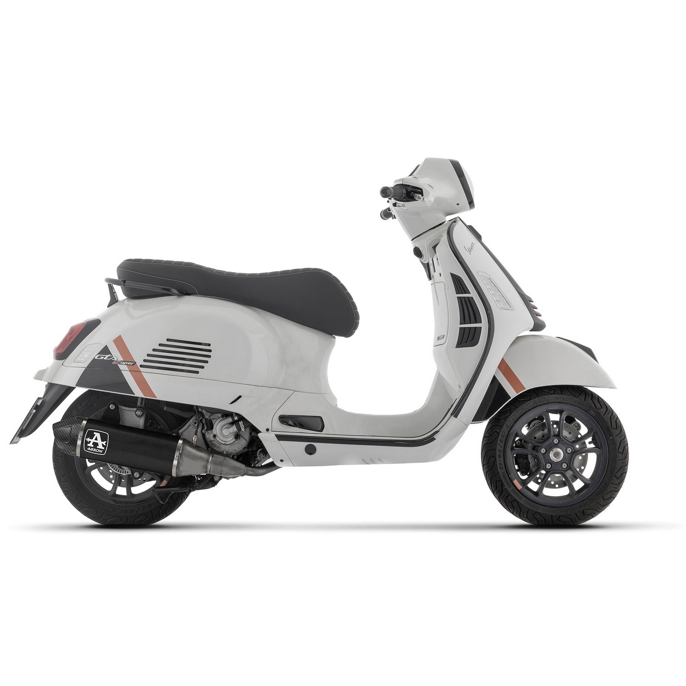 Image of Rennauspuff ARROW Urban für Vespa GTS/GTS Super/GTV 310ccm HPE (`24-) Euro5+ für Vespa GTS/GTS Super/GTV 310ccm HPE (`24-) Euro5+ für Vespa GTS/GTS Super/GTV 310ccm HPE (`24-) Euro5+