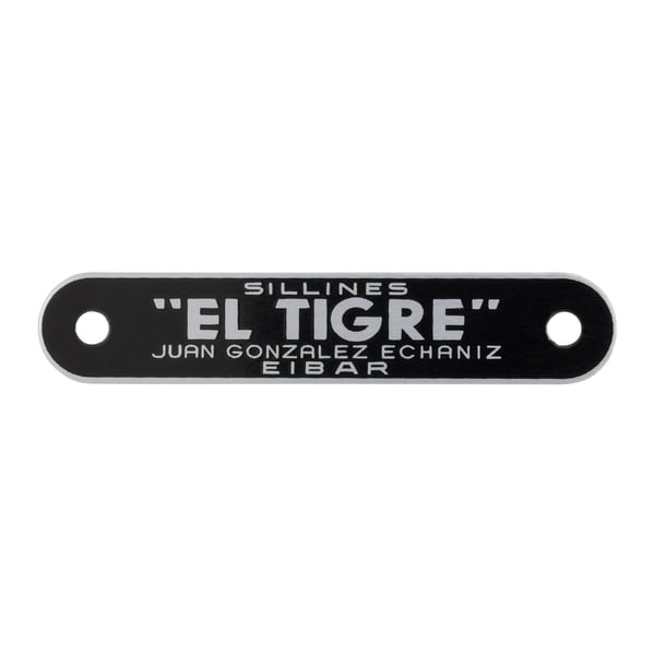 Image of Emblem "El Tigre" Sitzbank hinten für MotoVespa 125/150/160/200