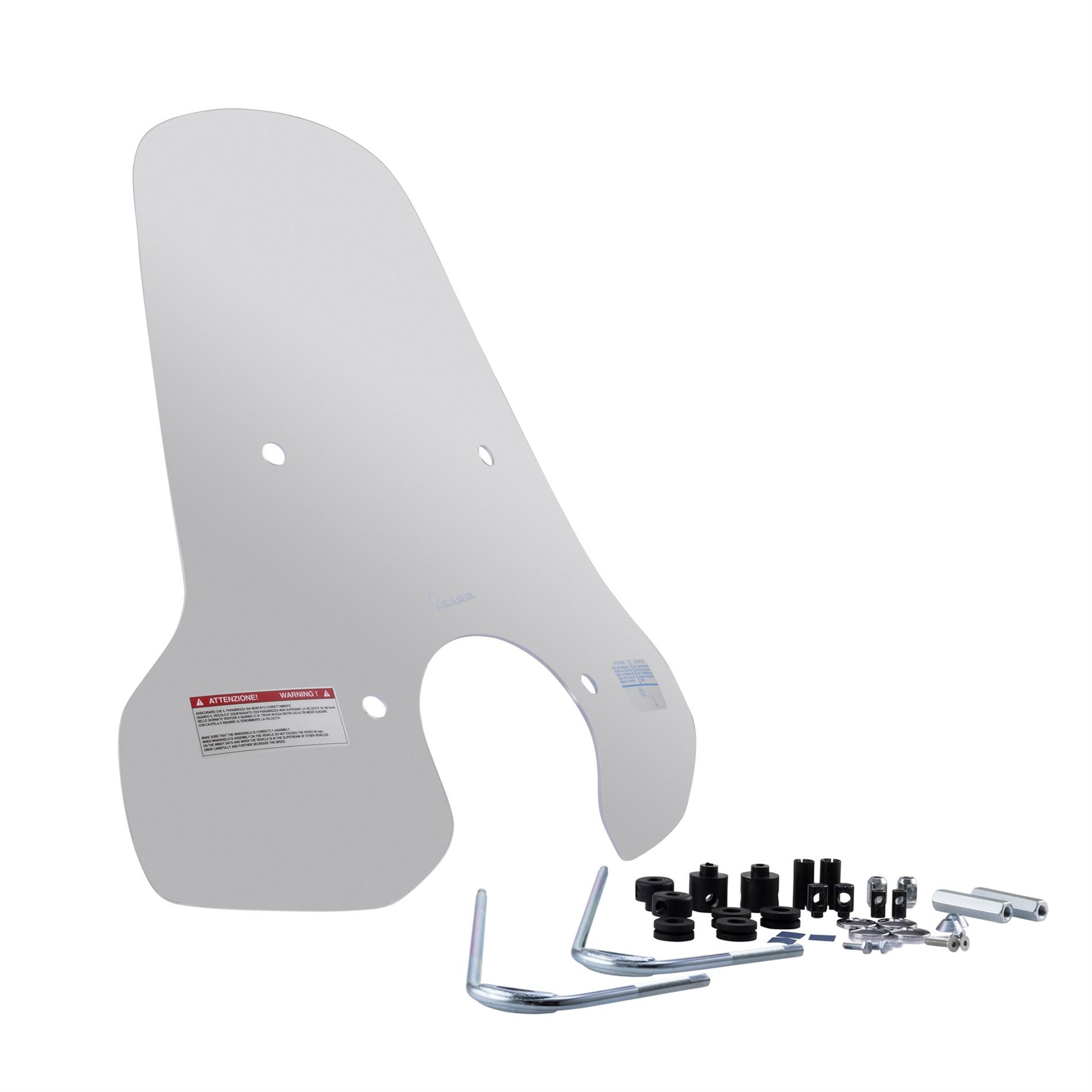 Image of Windschild PIAGGIO hoch 1B010117 für Vespa GTS/GTS Super 125/300ccm (2023-) für Vespa GTS/GTS Super 125/300ccm (2023-)