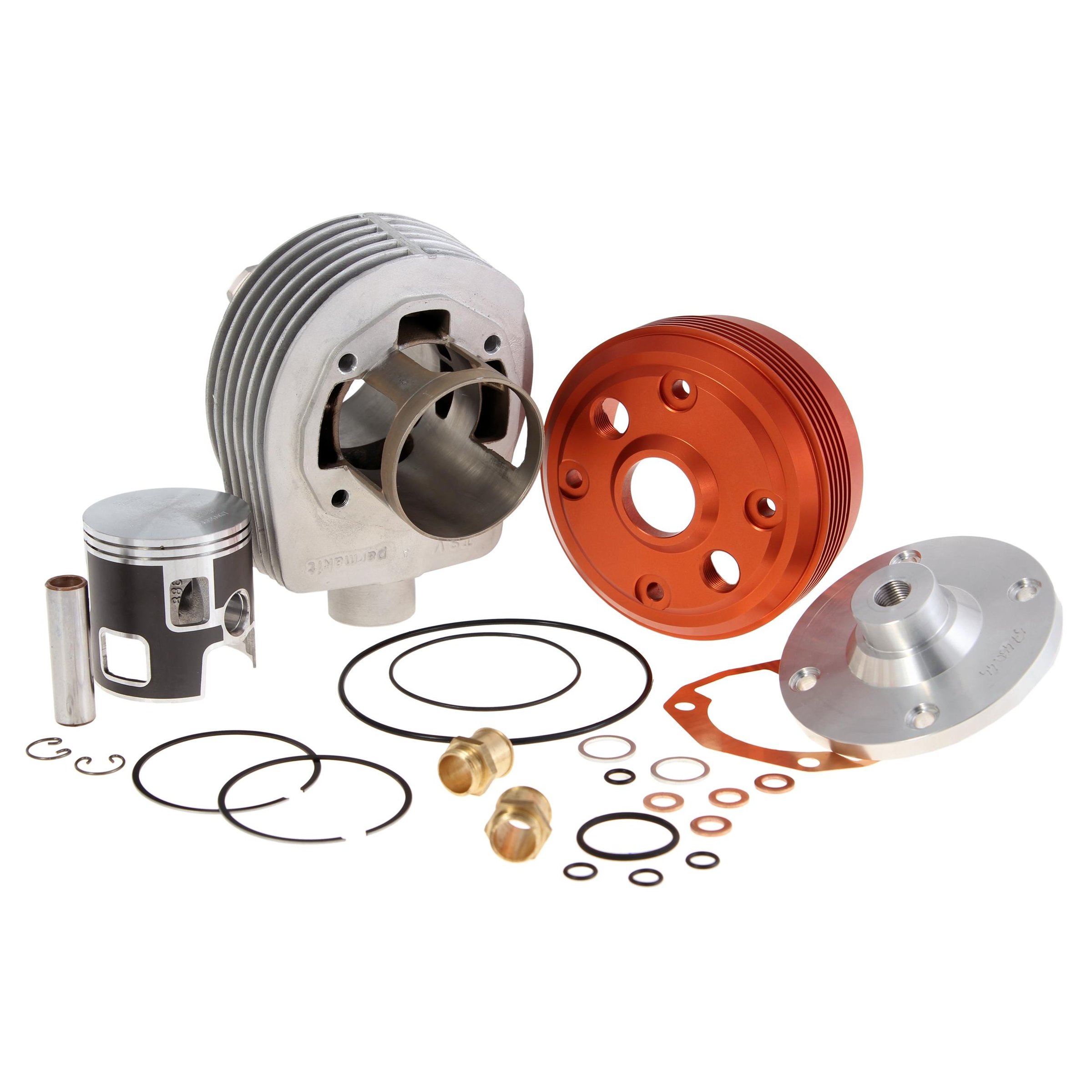 Image of Rennzylinder PARMAKIT TSV10R LC 177 ccm 57450.00 für Vespa 125 GTR 2°/TS/150 Sprint 2°/V/Super 2°/PX125-150/PE/Lusso/Cosa für Vespa 125 GTR 2°/TS/150 Sprint 2°/V/Super 2°/PX125-150/PE/Lusso/Cosa