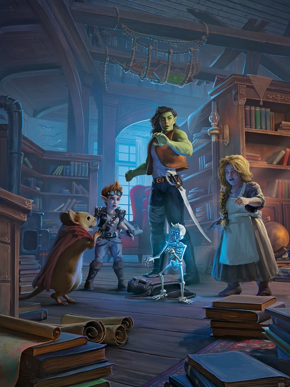 Bookshops & Bonedust illustration