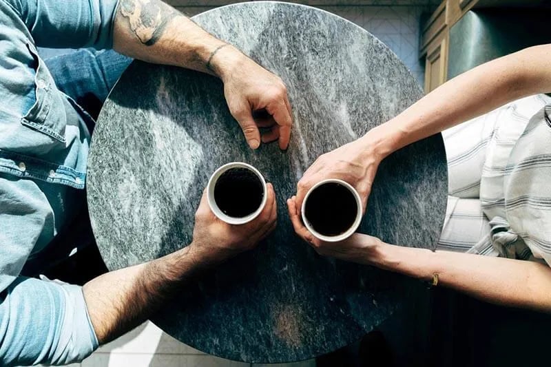 Coffee conversation