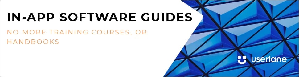 Userlane in-app software guides