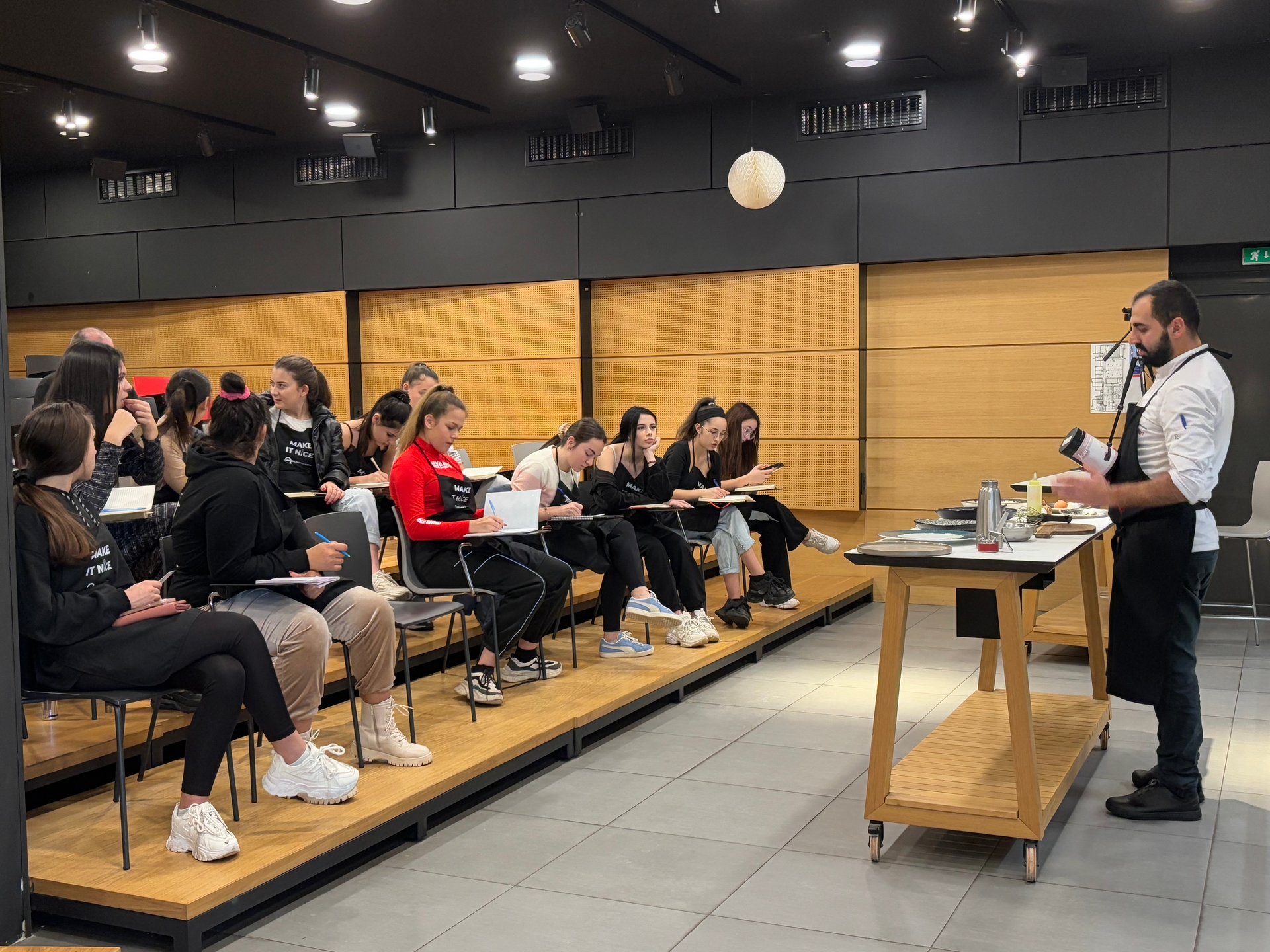 Culinary camp lecture