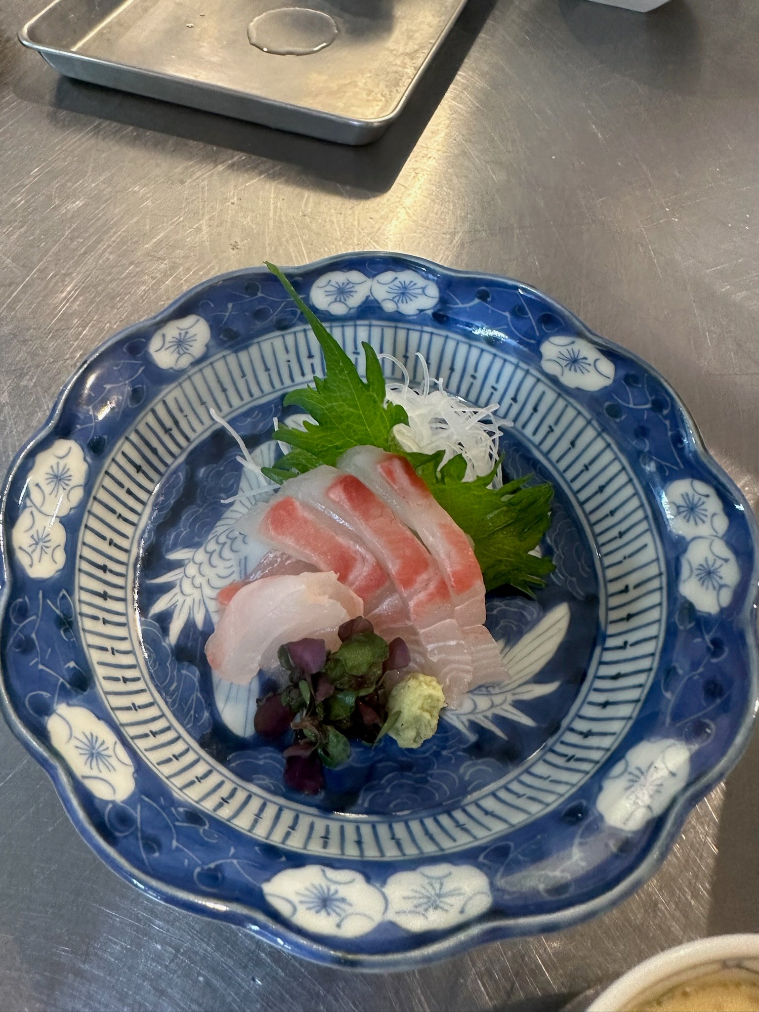 A traditional Japanese dish prepared by Mihail Kostov