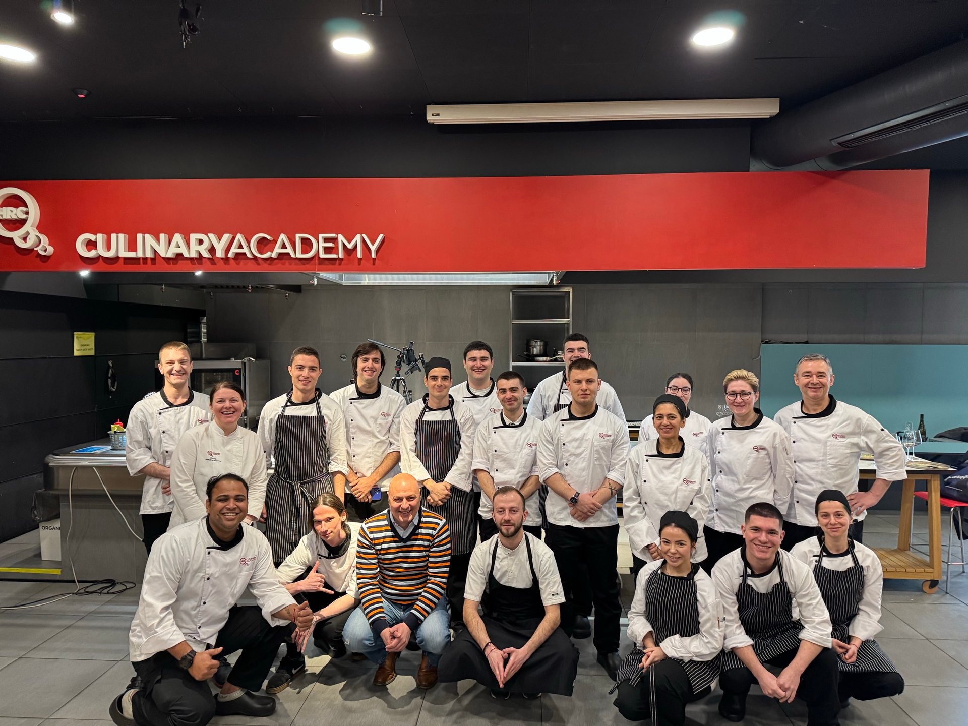 Antonio Ivanov and HRC Students
