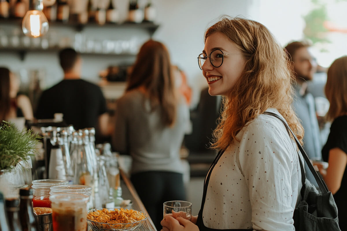 a food consultant of a networking event