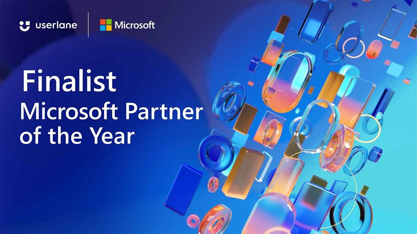 Userlane finalist of the Microsoft Partner of the Year Award 2021