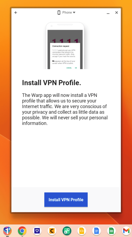 Install VPN Profile