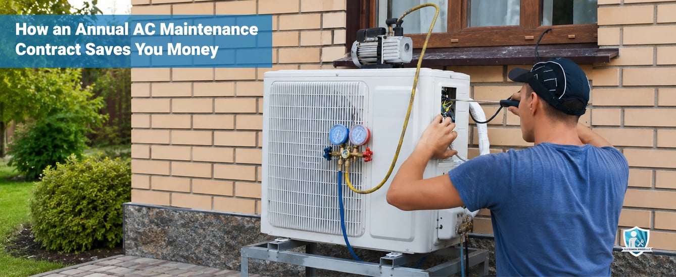 How an Annual AC Maintenance Contract Saves You Money