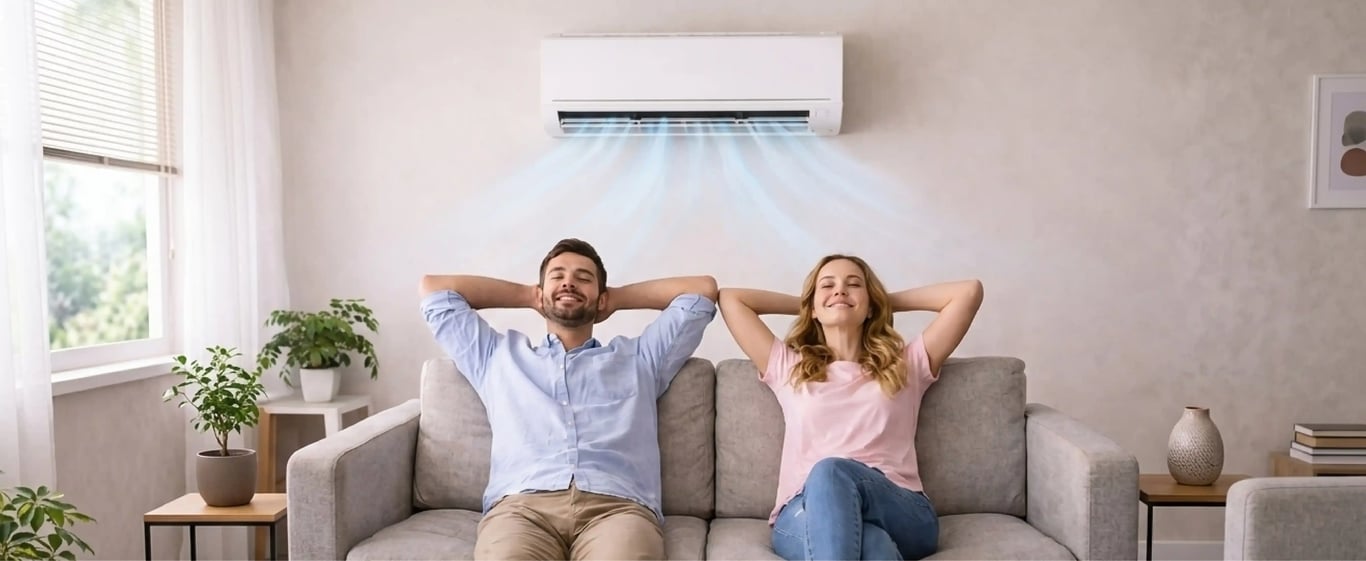 What is the ideal room temperature for comfortable living across different ages, including children and adults?