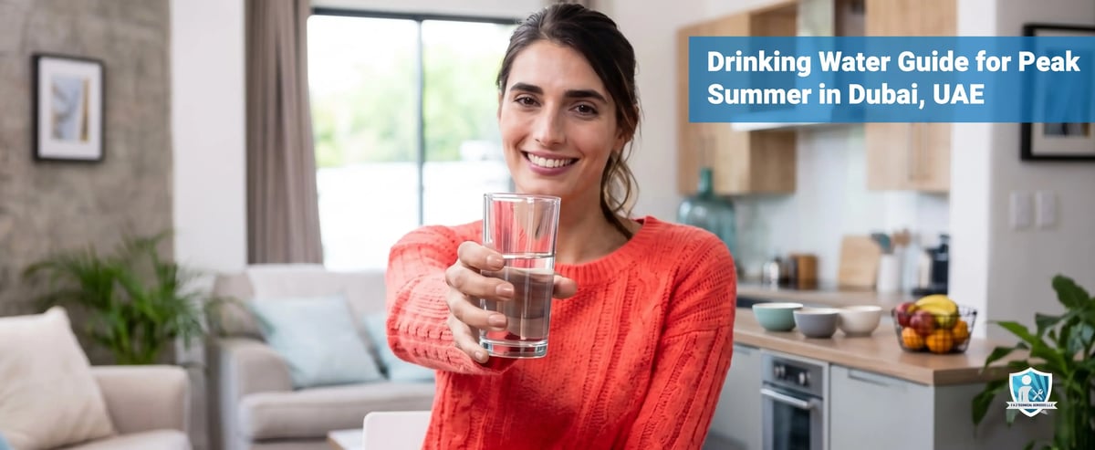 How much water should you consume on peak summer days in the UAE, Dubai?