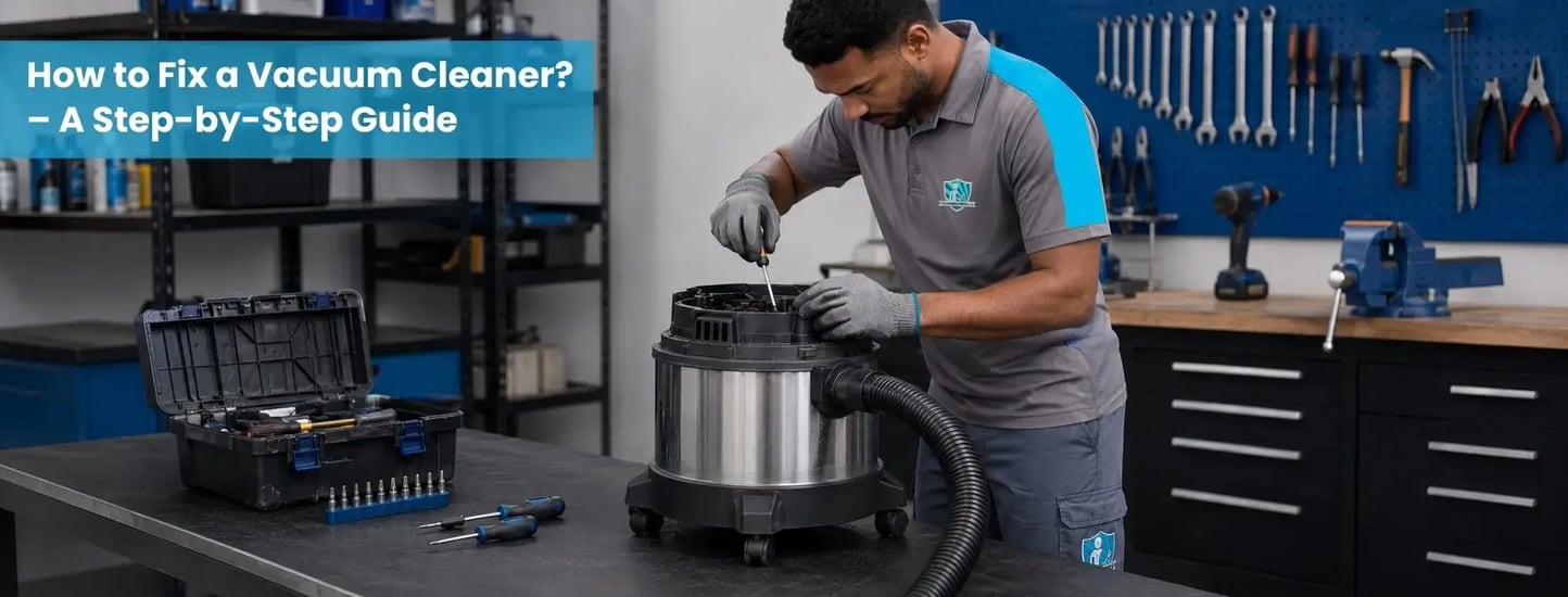 How to Fix a Vacuum Cleaner? – A Step-by-Step Guide