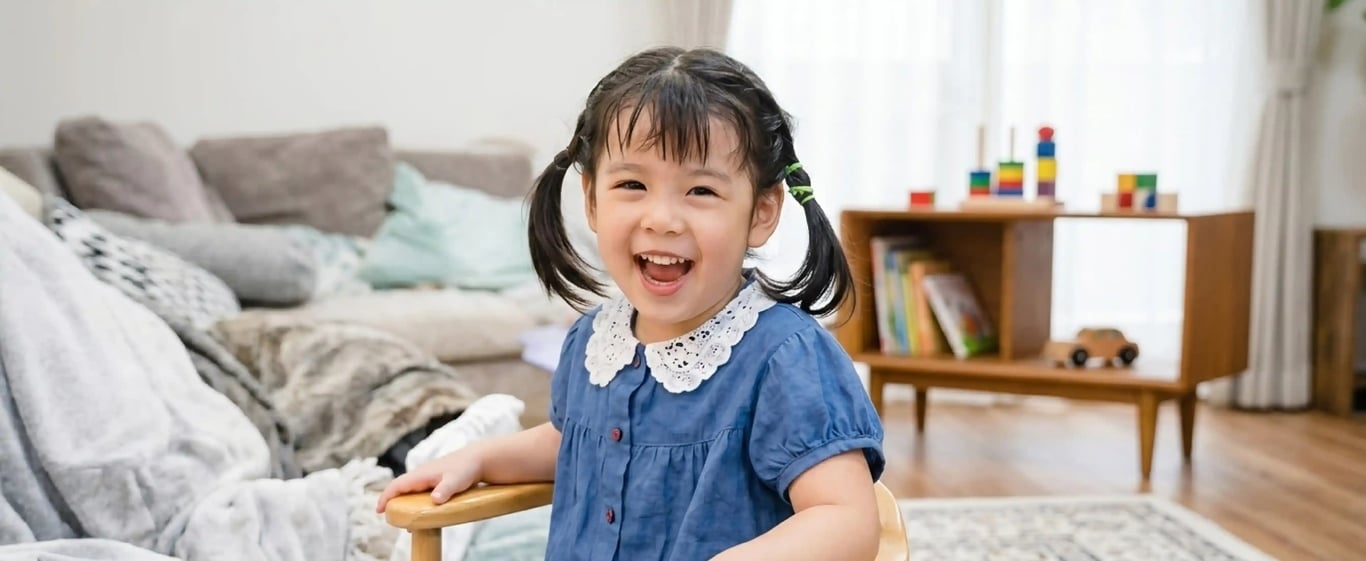 What is the ideal room temperature for comfortable living across different ages, including children and adults?