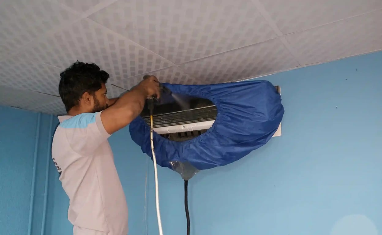 Basic AC Cleaning