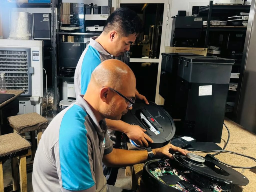 inspection robot vacuum cleaner