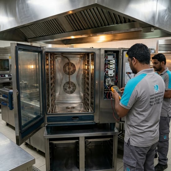 Commercial kitchen equipment maintenance and repair service in Dubai