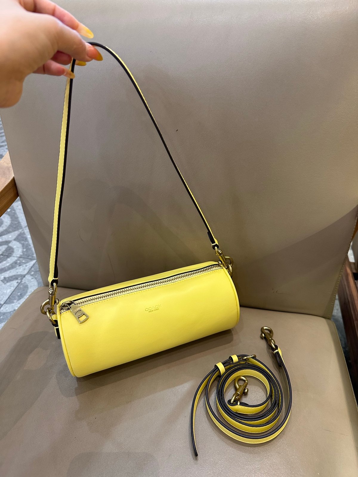 Coach Barrel Bag