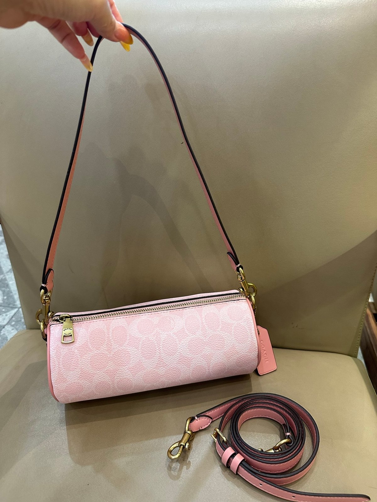 Coach Barrel Bag