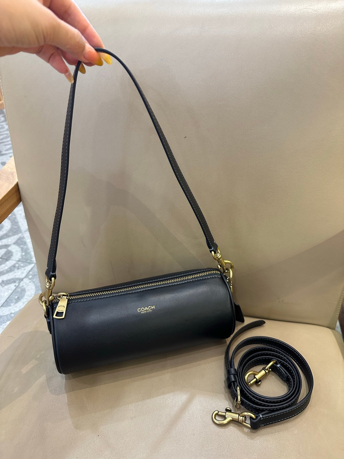 Coach Barrel Bag