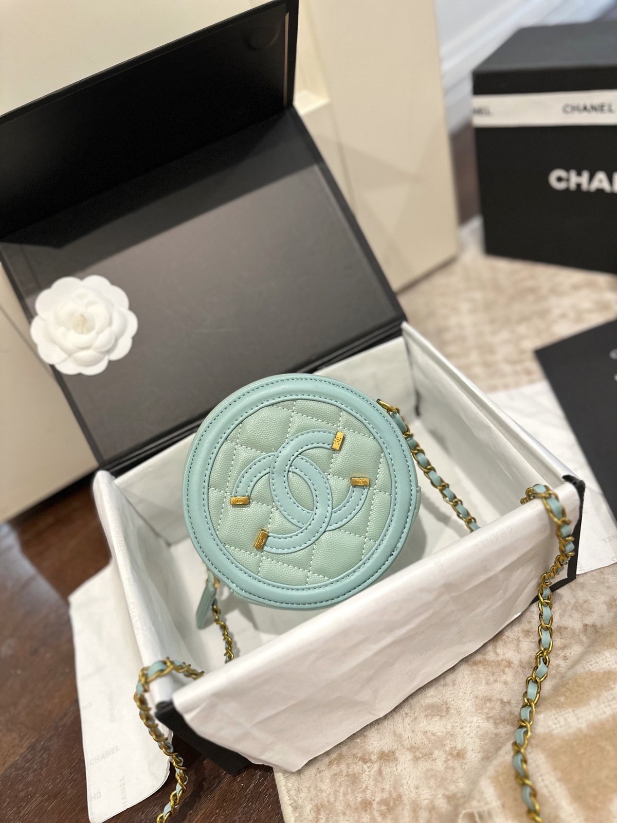 Chanel Filigree Round