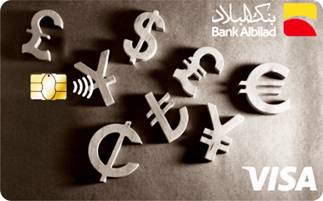 Card image Multi currency Card