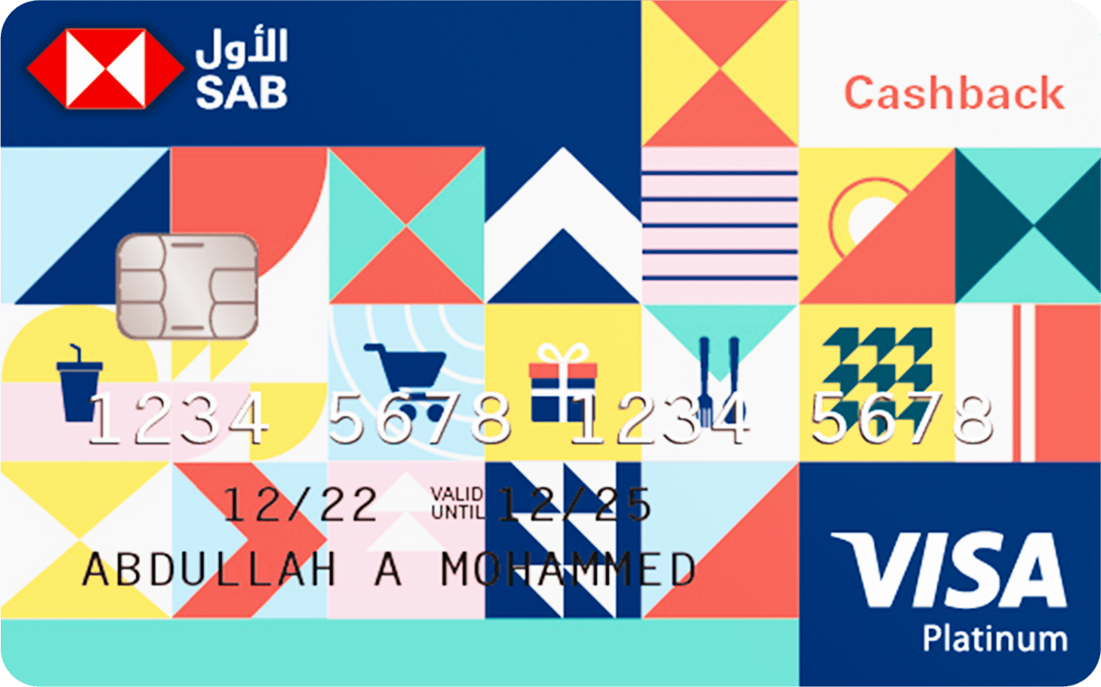 Card image VISA Cashback Credit Card