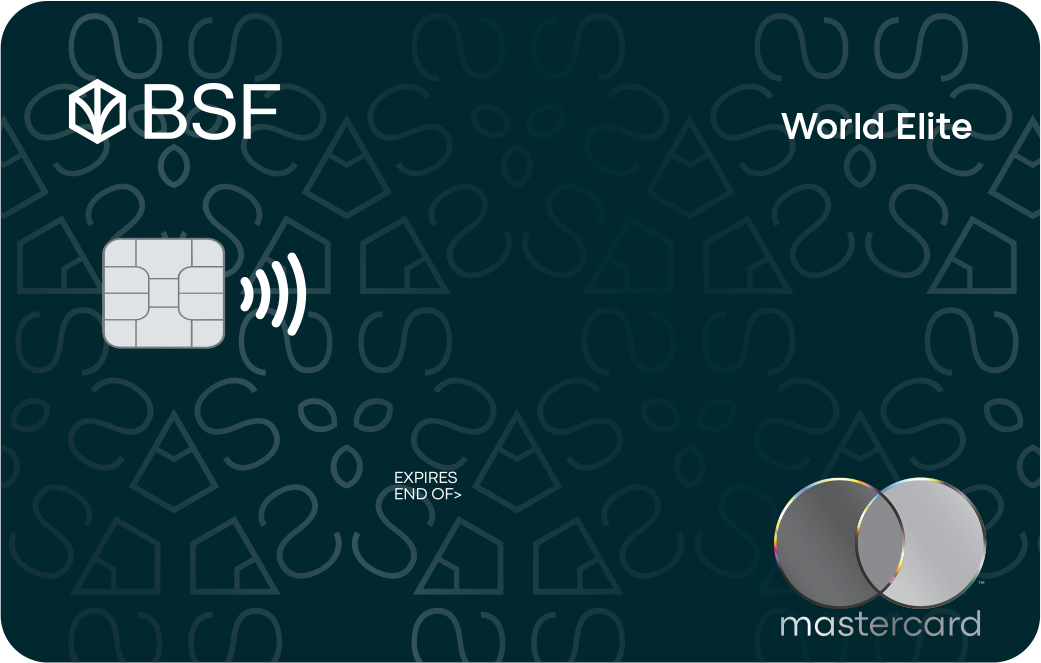 Card image MasterCard World Elite